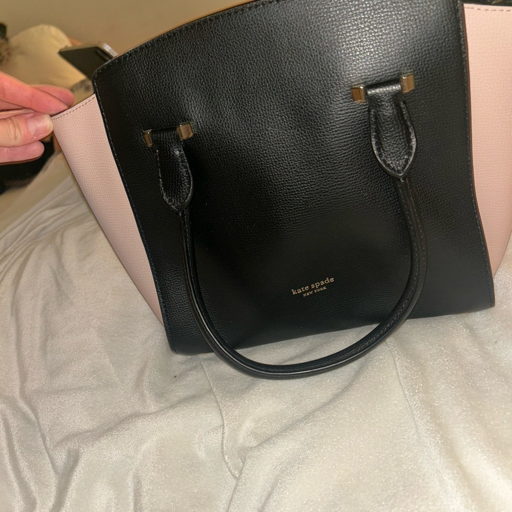 Kate Spade Black and Pink Tote Bag